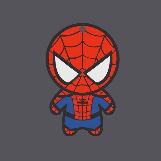 Keychain SpiderMan Peter Parker