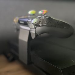 3.jpg STL-Datei PS4 Controller Halterung・3D-druckbares Design zum Herunterladen