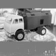 2maz500_scale18.jpg MAZ 500 Soviet Truck Body Car 3D print STL model
