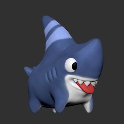1.jpg Fichier STL Tibucan - SharkDog・Objet imprimable en 3D à télécharger