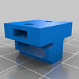 cf23de09bc5b906574e64b56b3ee2eac.png E3D v6 hotend mount for Afinibot / Creality / HURricane 3D printers REMIX
