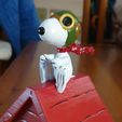 Figura Piloto Snoopy - Barón Rojo