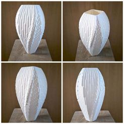 128190826_200511068207592_7815126510811696957_n.jpg STL file Waterfall vase・3D printing model to download