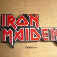 iron-maiden-grupo-musica-rock-vintage-culto.jpg Iron Maiden sign, poster logo rock group logo