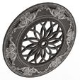 Wireframe-Low-Ceiling-Rosette-02-2.jpg Collection of Ceiling Rosettes