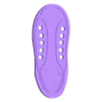 montessori_shoes_flat_left.stl 蒙台梭利儿童玩具 - 系带鞋 - 蒙台梭利系带游戏