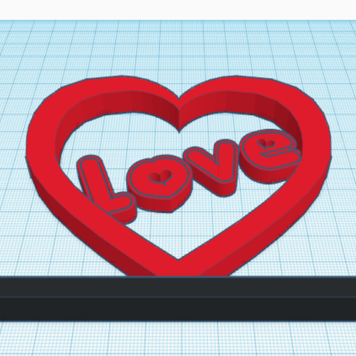 Download STL file Heart Love • 3D printing design ・ Cults