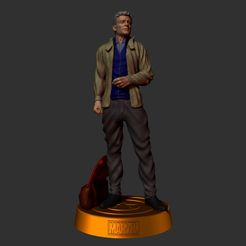 Preview01.jpg Archivo 3D Viejo Steve Rogers - Versión Endgame - Modelo de impresión 3D del viejo Capitán América・Objeto para impresora 3D para descargar, Castro3D