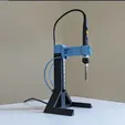 1000106928.webp 3D Printed Soldering Iron Stand with Adjustable Arm and Tool Holder ​(Alternative: Automated Solder Dispenser Mechanism Prototype)