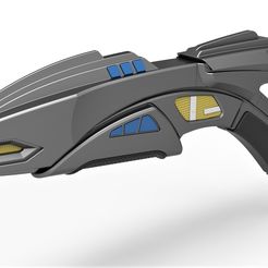 1.jpg Archivo 3D Rifle disruptor romulano de Star Trek Espacio Profundo Nueve・Modelo de impresión 3D para descargar, CosplayItemsRock