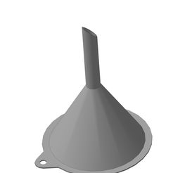 Funnel_3Dpic.jpg Fichier STL Entonnoir・Design pour imprimante 3D à télécharger