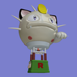 Meowthballon7.png Meowth Balloon Rocket Team Pokemon