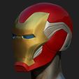 08.JPG Fichier STL CASQUE IRONMAN - MARQUE 85 - DE LA GUERRE DE L'INFINI - FIN DE PARTIE - ÉMERVEILLEMENT・Plan à imprimer en 3D à télécharger