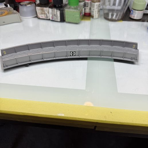 HO Scale 22" Radius Curved Bridge