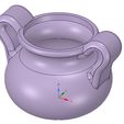 pot07-10.jpg pot vase cup vessel pot07 for 3d-print or cnc
