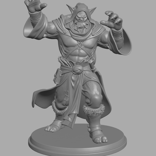 Bugbear male sorcerer