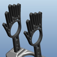 Glove_Stand_Assembly.PNG Glove Holder/Dryer for Waterski gloves - Multiple Applications