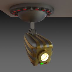 UPDATE2.1.jpg Archivo 3D Bioshock - Cámara de seguridad en la pared・Modelo de impresión 3D para descargar