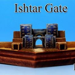 087-03_display_large.jpg Fichier STL gratuit Porte d'Ishtar -Iraq-・Modèle pour imprimante 3D à télécharger