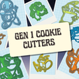 Gen-1-Cookie-Cutters.png Pokemon: Gen 1 Cookie Cutter Set