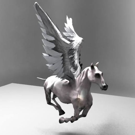 Horse Pegasus 3D Model 2022 3D model