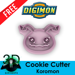 STL file 🔥 GAMMAMON 🔥 Stl [Digimon Ghost Game]. ・3D printer design to  download・Cults