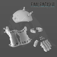 3.png CLOUD STRIFE'S ARMOR SET FOR COSPLAY FINAL FANTASY VII 3d MODEL ARTICULATED FINGERS