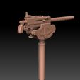 m1919-wip-3.jpg M1919 Browning 30 cal Machine Gun Royalty Free Version