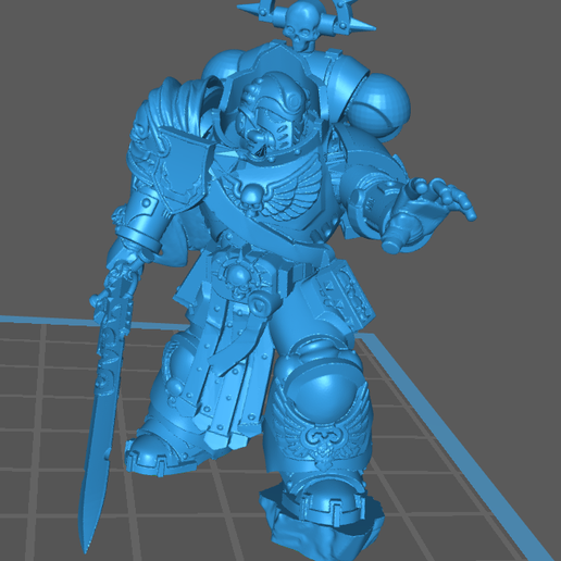 Space Librarian 3D model
