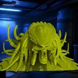 untitled.609.jpg Alien Predator Bust - 3D Sculpture