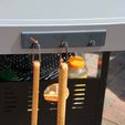 IMG_8176.JPG porte accessoires barbecue - barbecue tool holder accessories