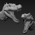 02.jpg Spinosaurus Head