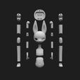 4.jpg BJD Doll stl 3D Model for printing Bunny Rabbit Furry Anthro Ball Jointed Art Doll 23cm