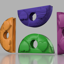 key.png Télécharger fichier STL gratuit Coeurs de couverture de clé (remix) • Design pour imprimante 3D, RaimonLab