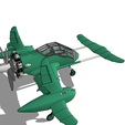 1.png Airplane Passenger Transport space Download Plane 3D model Vehicle Urban Car Wheels City Plane 1