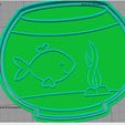 pecera-con-pez-sp.jpg Fish tank with fish - cookie cutter - Fish tank with fish