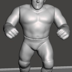 Untitled.png Fichier OBJ wwf wwe aew ecw wcw retro・Design pour imprimante 3D à télécharger