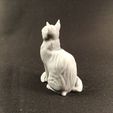 Prewiew8.jpg Katze sitzend (Modell für 3D-Druck)