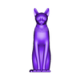 Egyptian Cat.obj Egyptian cat Bastet goddess