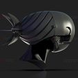 02.jpg Файл STL Шлем Bomb Devil Reze - Косплей Chainsawman・Модель для печати в 3D скачать