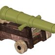 pusk23-09.jpg model of an old naval gun for 3D print and cnc