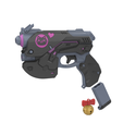 4.png DVa Gun Black Cat Skin - Overwatch - Commercial - Printable 3d model - STL files