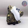 353870380_229946053252218_2771335220383816593_n.jpg Dragon Head Gaming Controller Stand, Controller Wall Mount