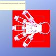 Exo-Hand_One_Piece_Top_View.JPG Mains exosquelettes imprimées en 3D - en une seule pièce