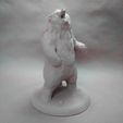 3.jpg STL file Long Haired Bear Sculpture・3D printable model to download