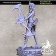 OXO3D_Figures_Neith_010.jpg Neith Egyptian Goddess 3D Print Miniature Figure
