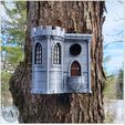 007.jpg 3D file CASTLE BIRDHOUSE - 100% SUPPORT FREE・3D printer model to download
