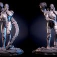 p3.jpg Mass Effect Fanart - Liara TSoni 3d print model Pose 4 3D print model
