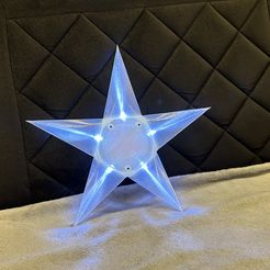 IMG_6187.jpg Christmas star 30cm - luminous