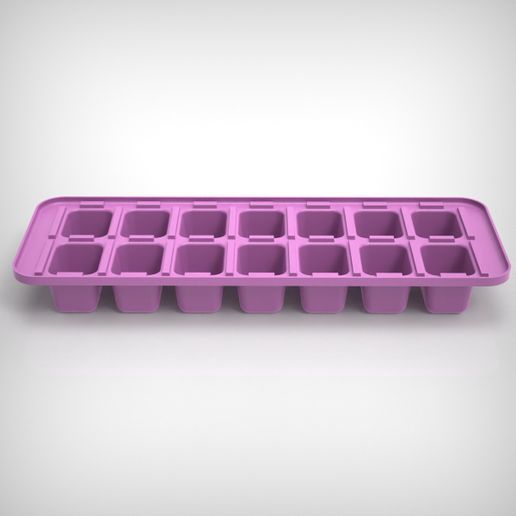 🧊 Ice Cube Tray・ STL File for 3D printing・Cults